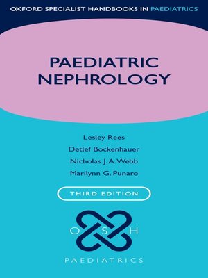 cover image of Paediatric Nephrology